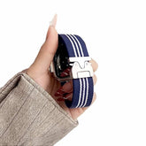Striped Nylon Parachute Buckle Strap Band