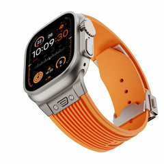 Streamlined Silicone  Watch Bands