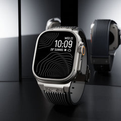 Streamlined Silicone  Watch Bands
