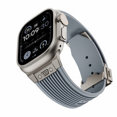 Streamlined Silicone  Watch Bands