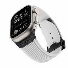 Streamlined Silicone  Watch Bands