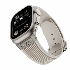 Streamlined Silicone  Watch Bands