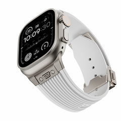 Streamlined Silicone  Watch Bands