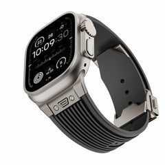 Streamlined Silicone  Watch Bands
