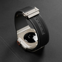 Streamlined Silicone  Watch Bands