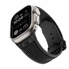 Streamlined Silicone  Watch Bands