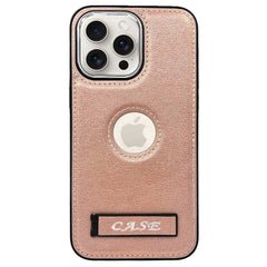 Leather Stand Protective Phone Case for iPhone 15 Series