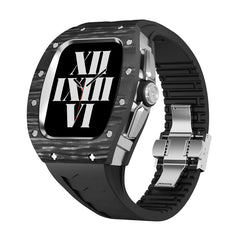 Carbon Fiber Richard Mille Style RM Series Integrated Band and Case Set