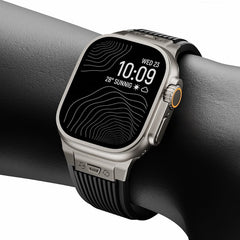 Streamlined Silicone  Watch Bands