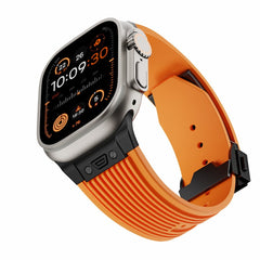 Streamlined Silicone  Watch Bands