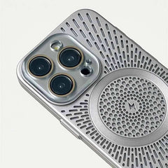 Wärmeableitende, atmungsaktive Magsafe magnetische iPhone 15 Pro Max Hülle